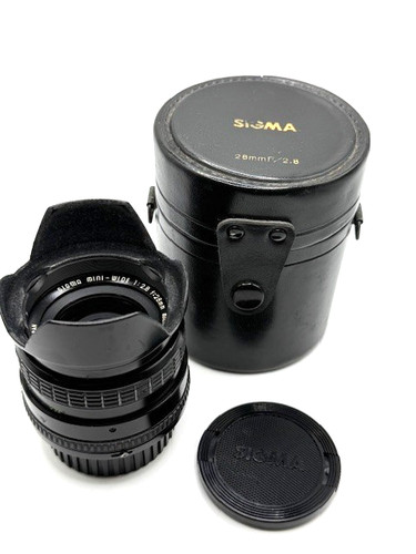 Sigma mini wide 28mm 8 - wide,