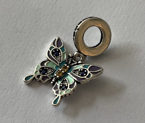 Butterfly dangle charm - butterfly,