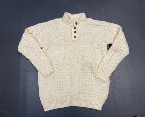 Hand knitted aran - knitted, chunky