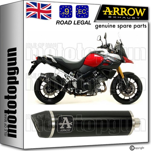 Exhaust black maxi arrow for - black, c