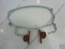 Fits Mini Cooper/Mini One Exhaust Mount Rear Bracket Hanger with 2 Rubber Mounts