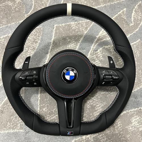 Bmw leather flat bottom - bmw,