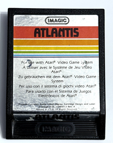 Atlantis atari 2600 7800 - *atari, +