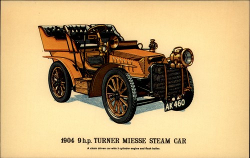 Turner misse steam car - car, vintage
