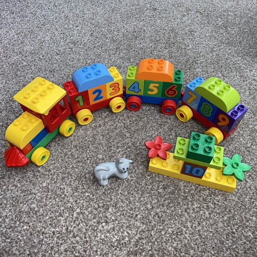 Lego duplo number train cat - lego, duplo: