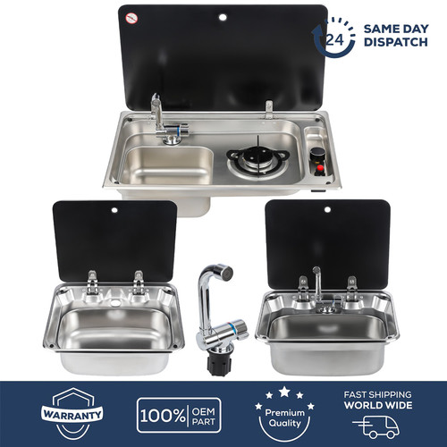 Campervan sink cooker hob - &,