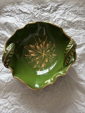 Vintage Carltonware Dish Green