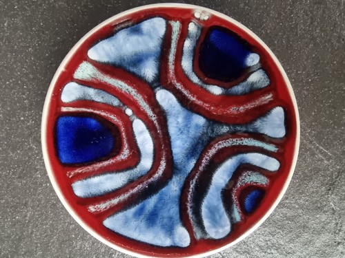 Poole pottery delphis pin dish - poole,