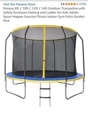 Replacement Jumping Mat Diameter: 12ft -366cm - 144'' Complete 72 Springs Inc