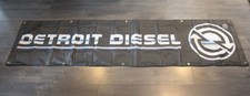 Detroit Diesel Engines Banner Flag Big 2x8 Engine Mechanic Garage Truck Trucking