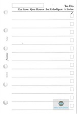 Filofax Pocket size - To Do - Notepaper - 100 Sheet Value Pack 212204(M4-5)