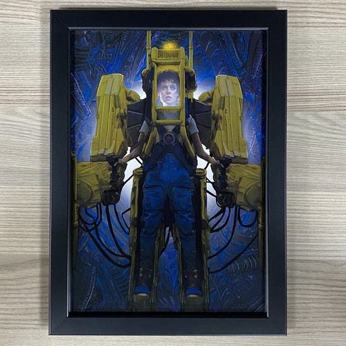 Aliens framed movie poster - movie,