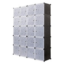 20 Cube Plastic Storage
