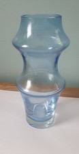 Vintage Dartington blue glass
