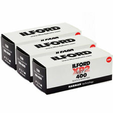 Ilford XP2 B&W Roll Film - 400ASA 120 Roll Film  - C41 Process - 3 PACK