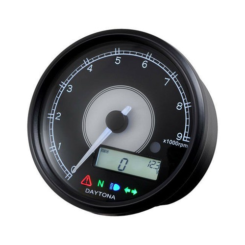 Velona tachometer 80mm black - velona,
