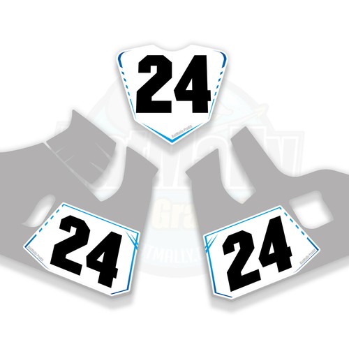 Race number boards - race,