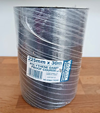 Visqueen DPC Polythene Damp Proof Course 225mm x 30 Metres