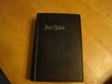 HOLY BIBLE KING JAMES OLD &