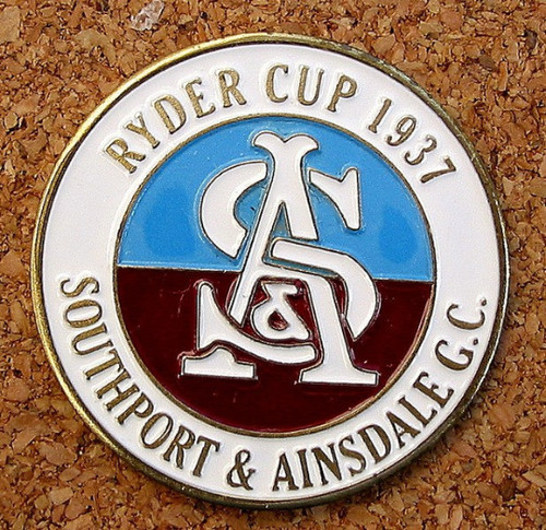 1937 ryder cup hand painted - ryder,