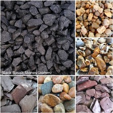 Decorative Coloured Stones | Pebbles Cobbles Slate Gravel Chippings Aggregates