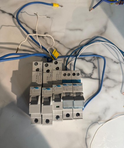 Hager rcbo type b - 5x,
