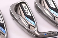 Left Hand Ping G30 Irons / 4-PW / Blue Dot / Regular Flex Ping CFS Distance
