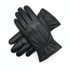 Mens Genuine Super Soft Black