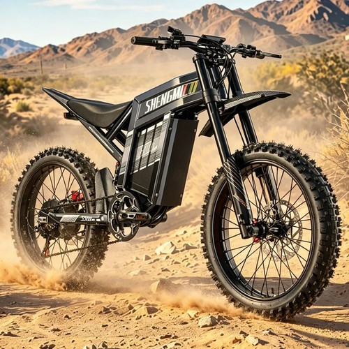 Fat tyre electric mountain - 19",