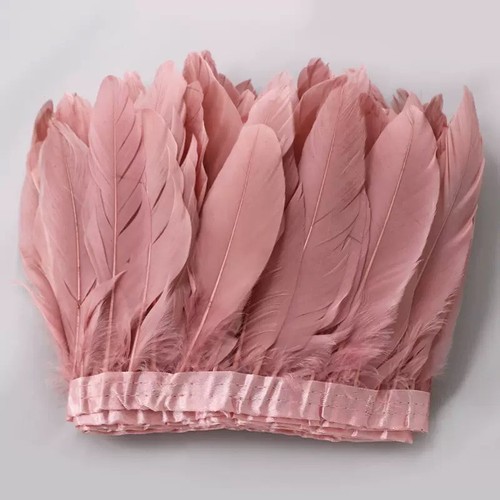 Goose feather trim - trim, coque