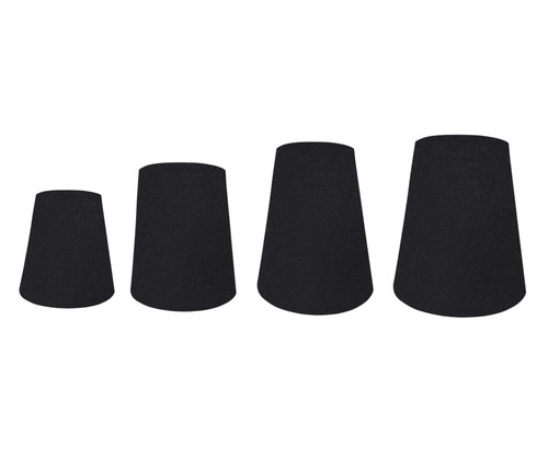 Black cone shaped - cone, lampshade