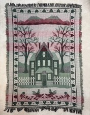 Vintage Cottagecore Throw