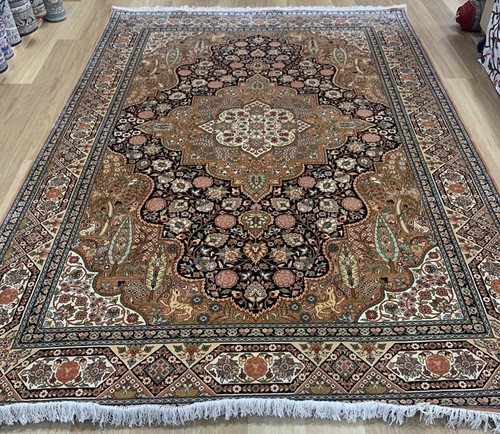 Oriental kashmir hand knotted - kashmir,