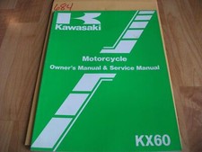 Kawasaki KX60-B3 Owner's &