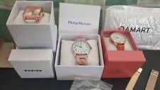3 NEW ladies wrist watches. RODIER, SECRET DREAMS & PHILIP MERCIER.  BNIB.