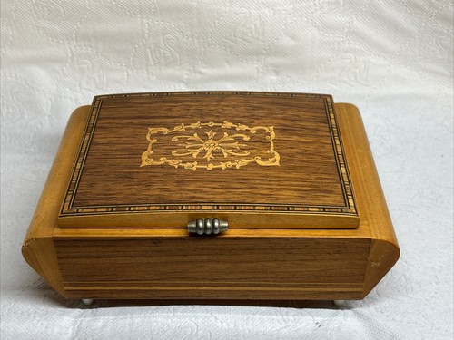 Vintage inlaid wooden - wooden, music