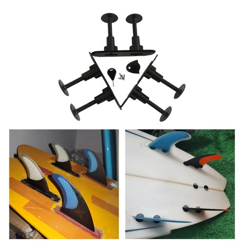 3pcs surfboard fin plugs - surfboard,