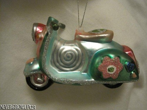 Blown glass scooter ped - blown,