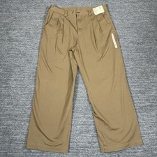 Muji Pants Women 2XL XXL Brown