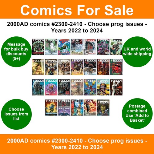 2000ad comics 2300 2410 - 2000ad,