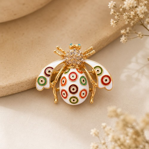 Honey bee crystal enamel - crystal,