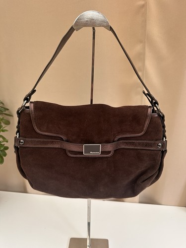 Rare aquascutum brown - rare, suede