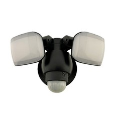 Twin Head LED PIR Security