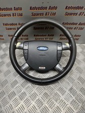 FORD MONDEO MK3 2001-2007  RED STICHED GENUINE ST ST220 3.0 V6 STEERING WHEEL
