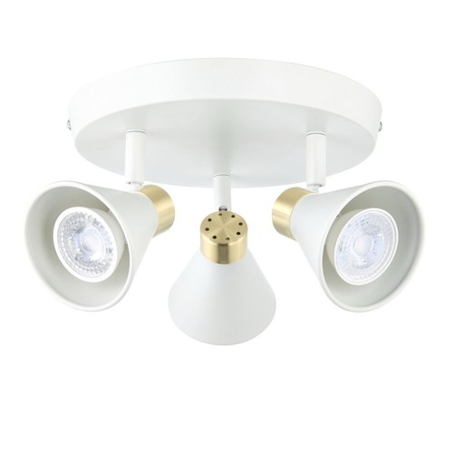 Modern matt white gold - white,