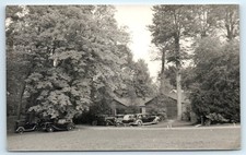 POSTCARD VINTAGE WW2 ERA CARS