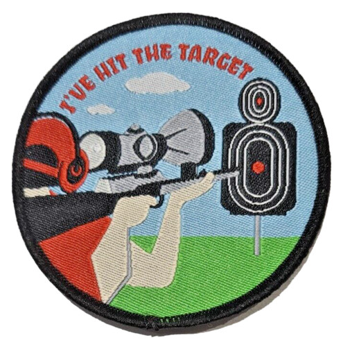 Hit the target badge - i've,