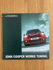 John Cooper Works Tuning 06/2007 MINI Catalogue Brochure 01210432855