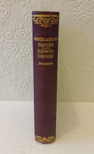 Charles Dickens ~ Miscellaneous Papers & Edwin Drood ~ Hazell, Watson & Viney