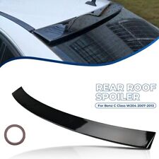 For Benz C Class W204 2007-13 Rear Window Roof Spoiler AMG STYLE GLOSSY BLACK UK